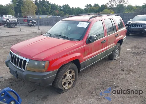2001 Jeep Grand Cherokee Laredo z USA, uszkodzony, nr VIN 1J4GW48S41C593270